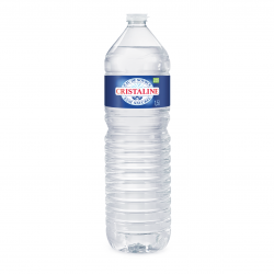 eau mineral cristaline 1,5l