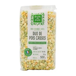 Duo de pois cassés 500g...