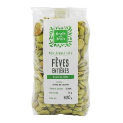 Fèves entières 800g