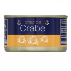 Chair de crabe conserve  121g