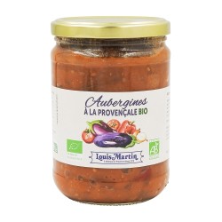 Aubergines cuisinées BIO...
