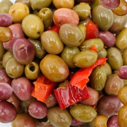  Olives cocktail dénoyautées