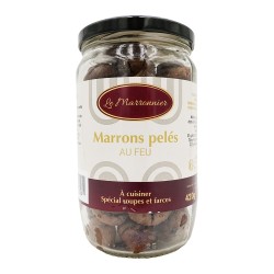Marrons entiers pelés au...
