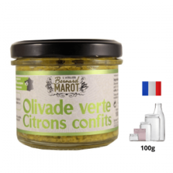OLIVADE VERTE CITRON 100g