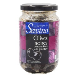 Olives noires dénoyautées...