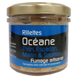 Rillettes Océane: Saumons,...